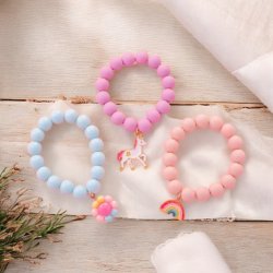 3 sde armbnd med vedhng