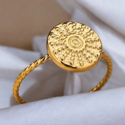 Mai ringen - Forgyldt