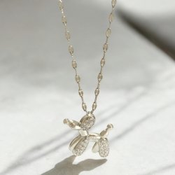 Ballon hund halskde - Slv