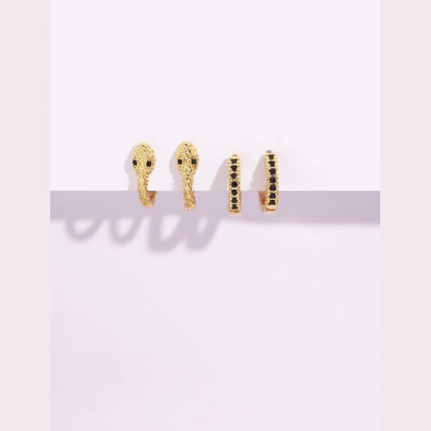 Slange reringe - 4 Stk