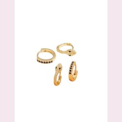 Slange reringe - 4 Stk