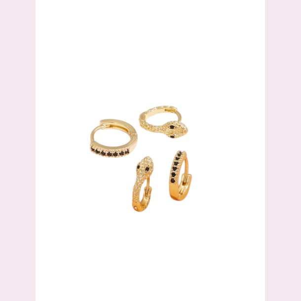 Slange reringe - 4 Stk