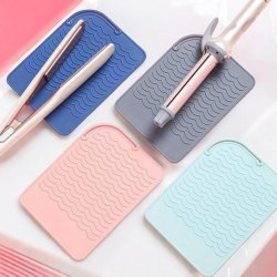 Silikone underlag/taske til fladjern - Lyserd