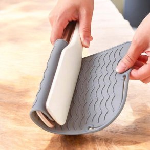 Silikone underlag/taske til fladjern - Gr