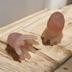 Hovedbundsmassage. Lille blksprutte  - Lyserd