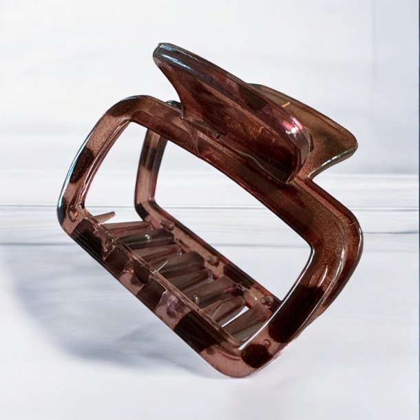 Hrklemme - Leopard med lyserdt skr