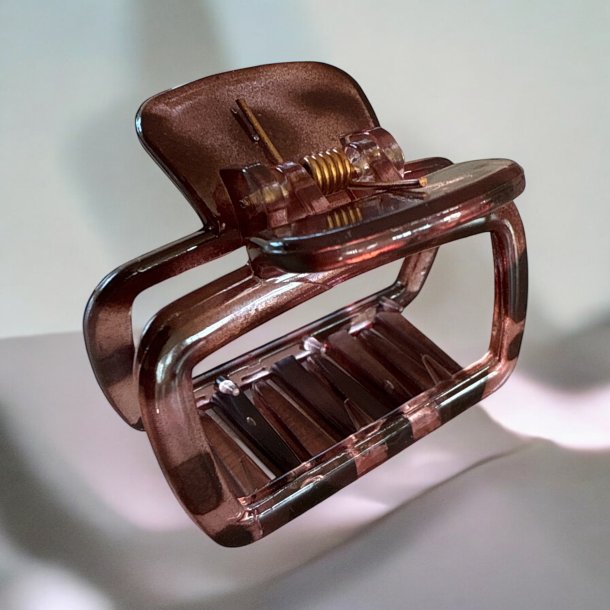 Hrklemme - Leopard med lyserdt skr