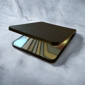 Lille hnd spejl - Sort