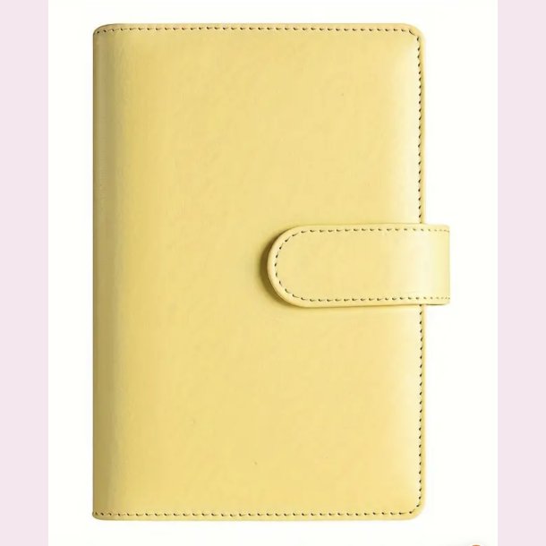 A6 Cash stuffing binder - Gul