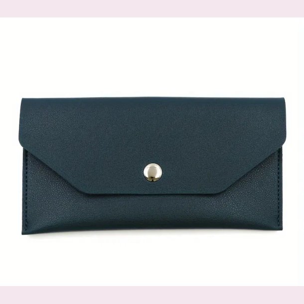 Pung af PU lder, til opbevaring af dine sedler - Grn