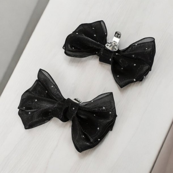 Smuk sljfe med rhinsten til sko