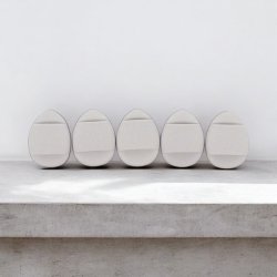 Mini Powder puff - Gr 10 stk.