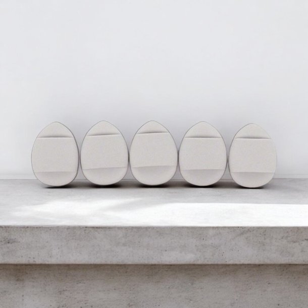 Mini Powder puff - Gr 10 stk.