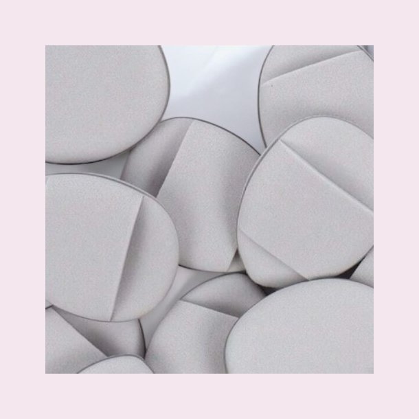 Mini Powder puff - Gr 10 stk.