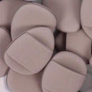 Mini Powder puff - 10 stk