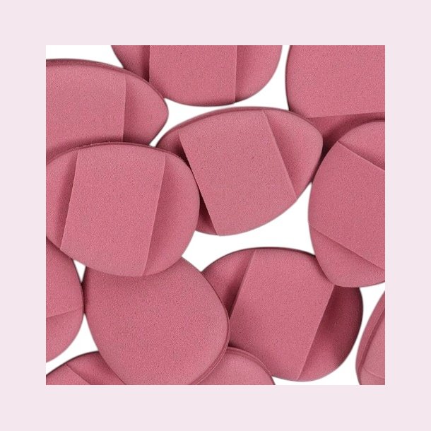 Mini Powder puff - 10 stk