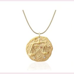 Halskde med stjernetegn  Vgten