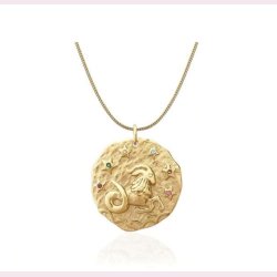 Halskde med stjernetegn  Stenbukken