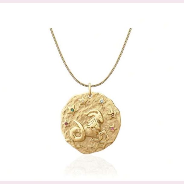 Halskde med stjernetegn  Stenbukken