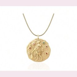 Halsk�de med stjernetegn � Vandmanden