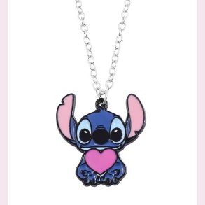 Stitch Halskde  Sdt Vedhng med Hjerte