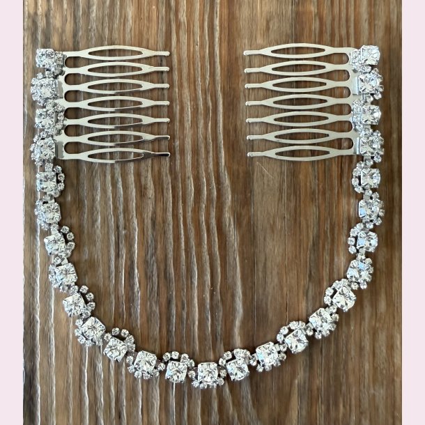 H�rk�de med rhinsten &amp; dobbelth�rkam