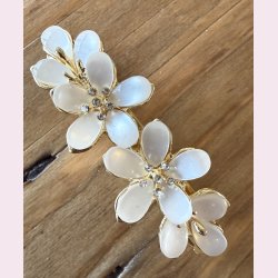 Patentsp�nde med smukke perler og blomster 