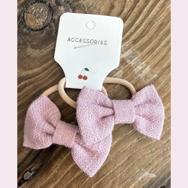 2 stk. Sde sljfe hrelastikker - Lilla