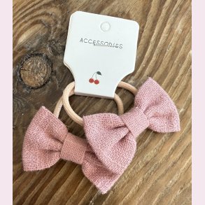 2 stk. Sde sljfe hrelastikker - Lyserd