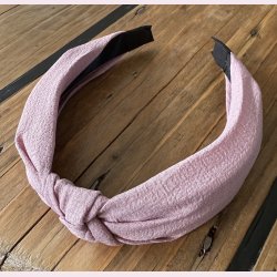 Hrbjle i lkkert bldt stof - Lyserd 