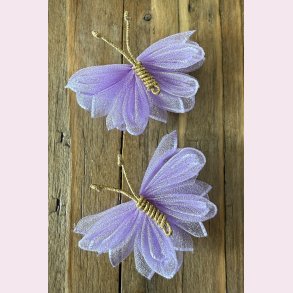 Hrspnder med de sdeste sommerfugle - Lilla