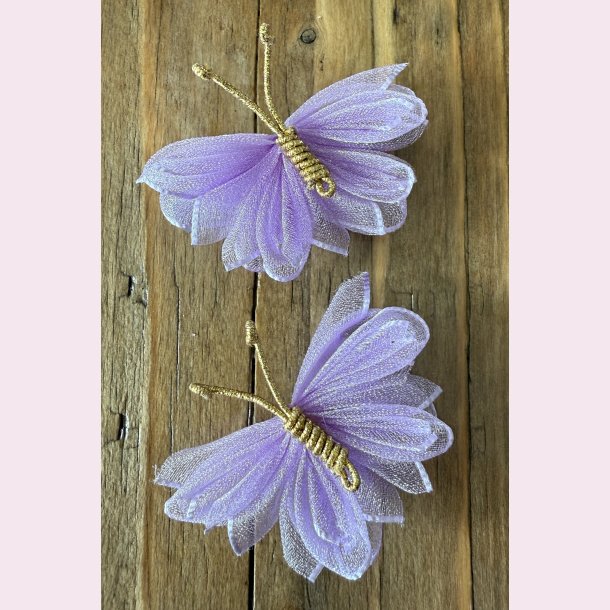 Hrspnder med de sdeste sommerfugle - Lilla