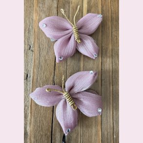 Hrspnder med de sdeste sommerfugle - Lyserd