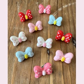 10 stk. Sde sljfe hrspnder med prikekr