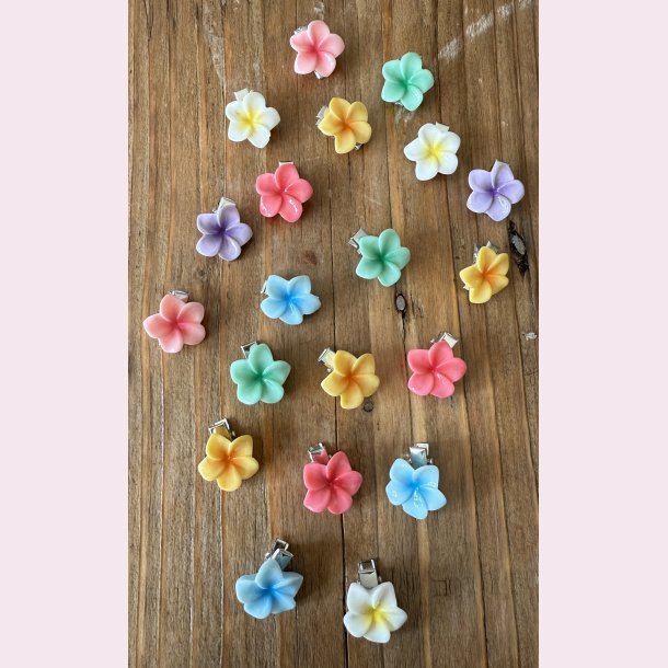 20 stk. Sde blomster hrspnder