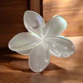 Smuk blomster hrklemme - Mat Perlemor