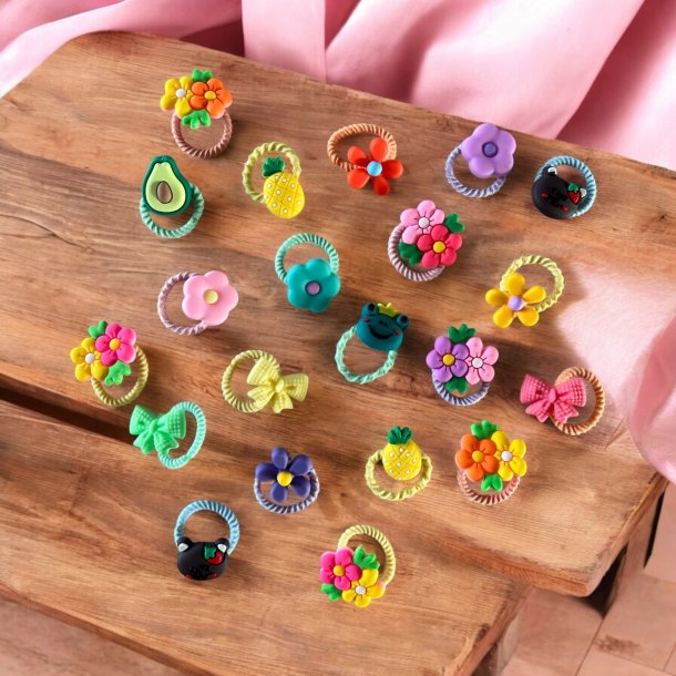 Sde elastikker med forskellige figur 