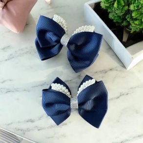 2 stk. smukke bl sljfe hrclips 