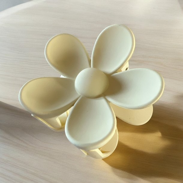 Smuk blomster hrklemme - Mat cremede 