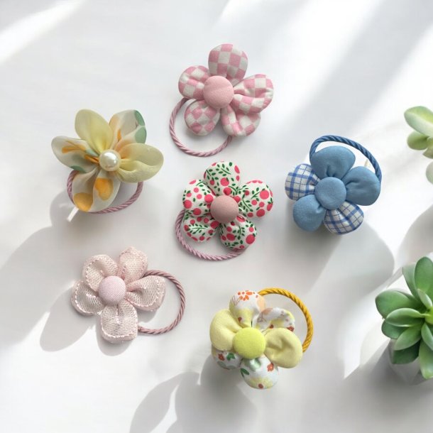 Sdeste farverige elastikker 