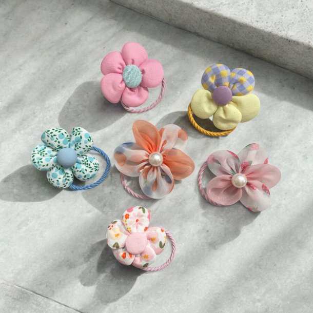 Sdeste farverige elastikker 