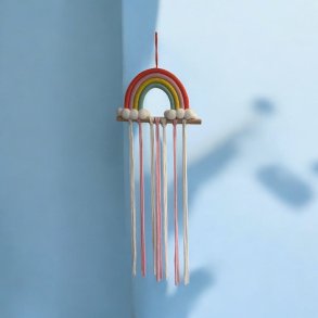 Hængende regnbue til hårklemmer