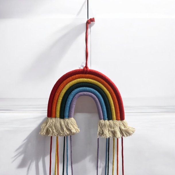 Hngende regnbue til hrklemmer med kvaster 