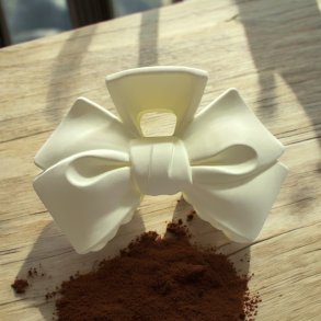 Sljfe hrklemme - Creme hvid