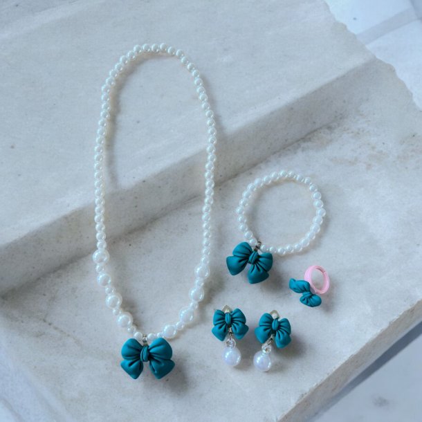 Smykke st til brn - Turkis