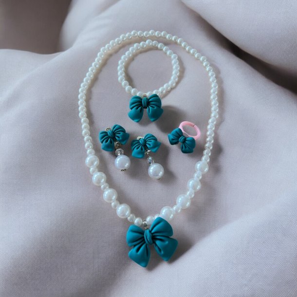 Smykke st til brn - Turkis