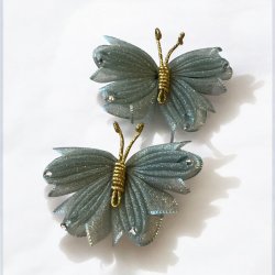 Hrspnder med de sdeste sommerfugle - Grn