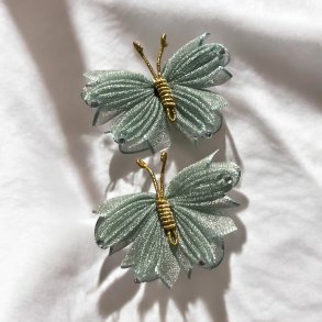 Hrspnder med de sdeste sommerfugle - Grn