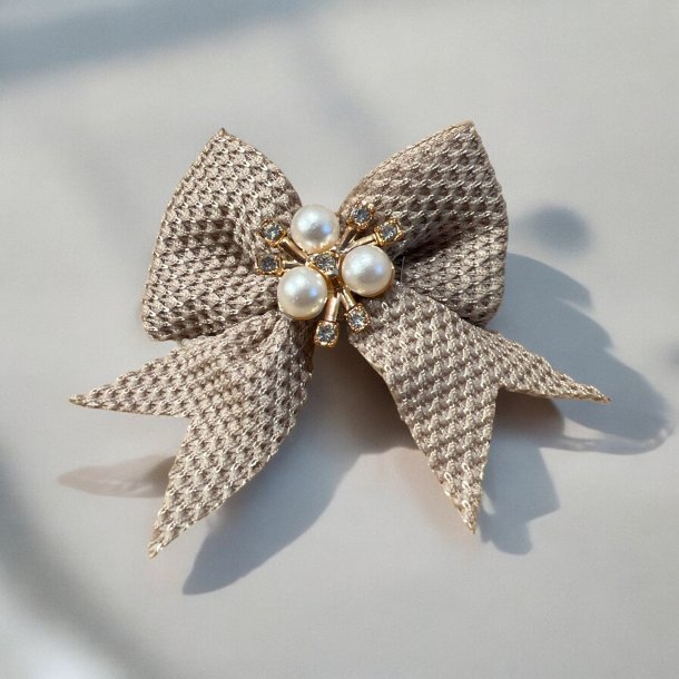 2 stk hrklemmer - Latte