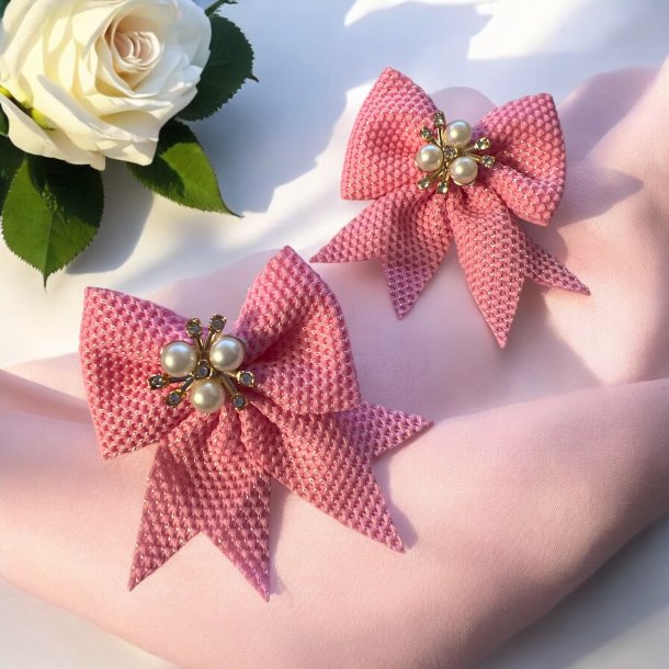 2 stk hrklemmer - Lyserd